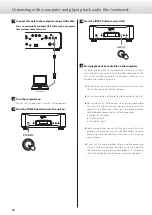 Preview for 18 page of Esoteric D-02X Owner'S Manual