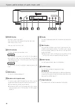 Preview for 10 page of Esoteric D-05X Owner'S Manual