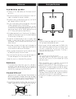 Preview for 5 page of Esoteric Esoteric A-80 Owner'S Manual