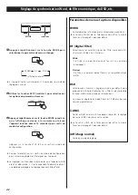 Предварительный просмотр 42 страницы Esoteric Esoteric SA-10 Owner'S Manual