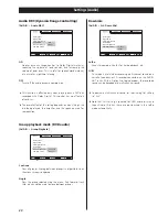 Preview for 30 page of Esoteric Esoteric UZ-1 Owner'S Manual