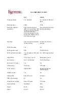 Предварительный просмотр 1 страницы Esoteric Esoteric X-03SE Product Comparisons