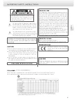 Preview for 3 page of Esoteric F-05 Owner'S Manual