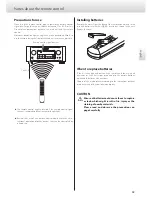 Preview for 13 page of Esoteric F-05 Owner'S Manual