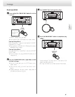 Preview for 21 page of Esoteric F-05 Owner'S Manual