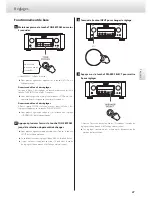 Preview for 47 page of Esoteric F-05 Owner'S Manual