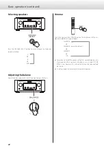 Preview for 20 page of Esoteric F-07 Owner'S Manual