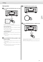 Preview for 21 page of Esoteric F-07 Owner'S Manual