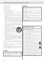 Preview for 4 page of Esoteric G-02X Owner'S Manual