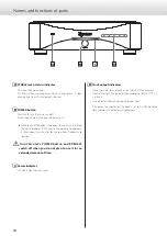 Предварительный просмотр 10 страницы Esoteric Grandioso G1X Owner'S Manual