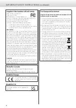 Preview for 4 page of Esoteric Grandioso M1x Owner'S Manual