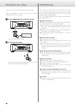 Предварительный просмотр 30 страницы Esoteric Grandioso P1 Owner'S Manual