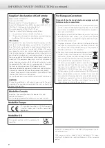 Preview for 4 page of Esoteric Grandioso T1 Owner'S Manual