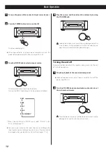 Предварительный просмотр 12 страницы Esoteric I-03 Owner'S Manual