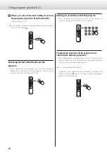 Preview for 20 page of Esoteric K-05 Owner'S Manual