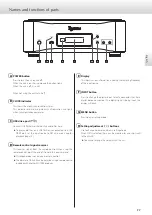 Preview for 11 page of Esoteric N-01XD Owner'S Manual