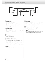 Preview for 10 page of Esoteric n-05 Owner'S Manual