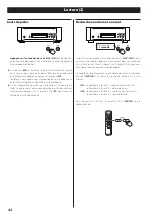 Предварительный просмотр 42 страницы Esoteric P-02 s Owner'S Manual