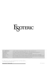 Предварительный просмотр 84 страницы Esoteric P-02 s Owner'S Manual