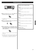 Предварительный просмотр 29 страницы Esoteric P-05 Owner'S Manual