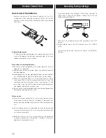 Preview for 12 page of Esoteric X-03 Owner'S Manual