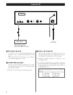 Предварительный просмотр 8 страницы Esoteric X-05 Owner'S Manual