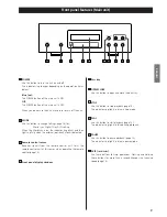 Предварительный просмотр 9 страницы Esoteric X-05 Owner'S Manual