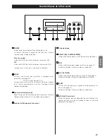 Предварительный просмотр 27 страницы Esoteric X-05 Owner'S Manual