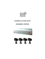 ESP DIGI-VIEW 4 System Installation And User Manual preview