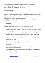 Preview for 13 page of ESP Ecocent 100L Installation And Operation Manual