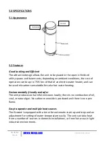 Preview for 15 page of ESP Ecocent 100L Installation And Operation Manual