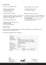 Preview for 2 page of ESP Essentials HDMIX120KVM Quick Start Manual