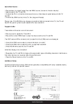 Preview for 2 page of ESP Essentials HDMIXWF50 Quick Start Manual