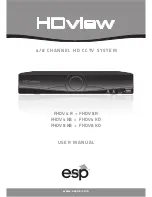 ESP FHDV 4 KB User Manual preview