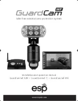 Preview for 1 page of ESP GuardCam WF-MR Installation And Operation Manual