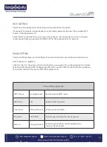 Preview for 19 page of ESP GuardCamDeco Product Manual