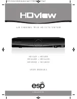 ESP HDV4KB User Manual предпросмотр