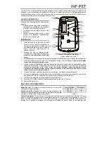 Preview for 1 page of ESP INF-PET Manual