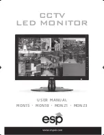 Preview for 1 page of ESP MON15 User Manual