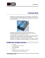 Preview for 3 page of ESP STING Mini User Manual