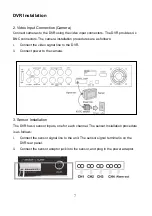 Предварительный просмотр 7 страницы ESP WITNESS DVR4 User Manual