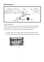 Предварительный просмотр 8 страницы ESP WITNESS DVR4 User Manual