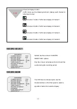 Предварительный просмотр 13 страницы ESP WITNESS DVR4 User Manual