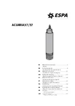 Espa ACUARIA 57 3 Instruction Manual preview