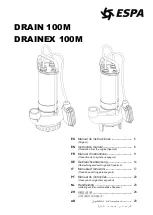 Espa DRAIN Instruction Manual preview