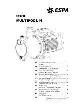 Preview for 1 page of Espa MULTIPOOL N Instruction Manual