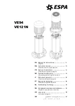 Preview for 1 page of Espa VE121 Instruction Manual