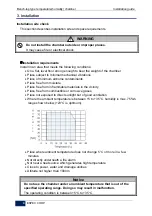 Preview for 6 page of ESPEC SH-222 Installation Manual