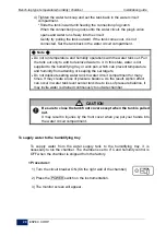 Preview for 22 page of ESPEC SH-222 Installation Manual