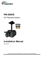 Предварительный просмотр 1 страницы Espedeo PM-2000B Installation Manual